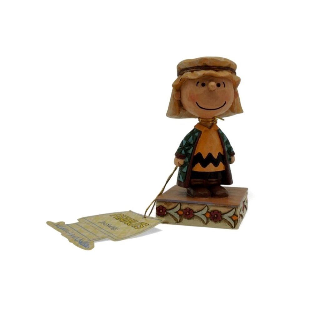 JIM SHORE Peanuts True Meaning Of Christmas 2018 Figurine with Tag